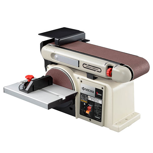 京セラ KYOCERA ベルトディスクサンダー BDS-1010 研削 研磨 バリ取り 木工 DIY【送料無料】の通販は