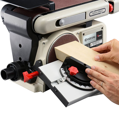 京セラ KYOCERA ベルトディスクサンダー BDS-1010 研削 研磨 バリ取り 木工 DIY【送料無料】の通販は