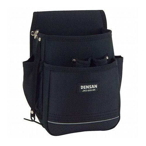 デンサン 電工プロキャンバスポーチ JND-860-BK【送料無料】の通販は 5,680円