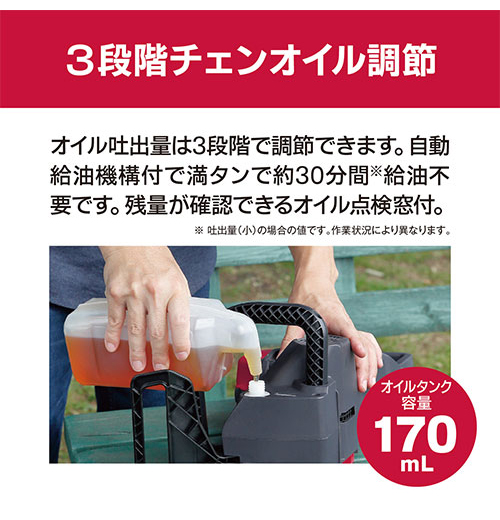 京セラ KYOCERA 充電式チェンソー DCS3640L2 枝打ち 丸太切断 伐採 リヤハンドル【送料無料】_4