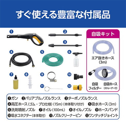 京セラ KYOCERA 高圧洗浄機 50Hz AJP-2100GQ洗車 洗浄 清掃 掃除 壁 庭