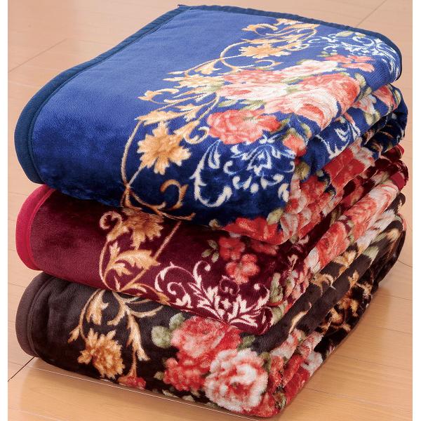 ニューマイヤー毛布 オーロラ敷パッドセット ダブル 4点セット 毛布2枚 敷パッド2枚 マイクロファイバー(代引不可)【送料無料】 9,514円