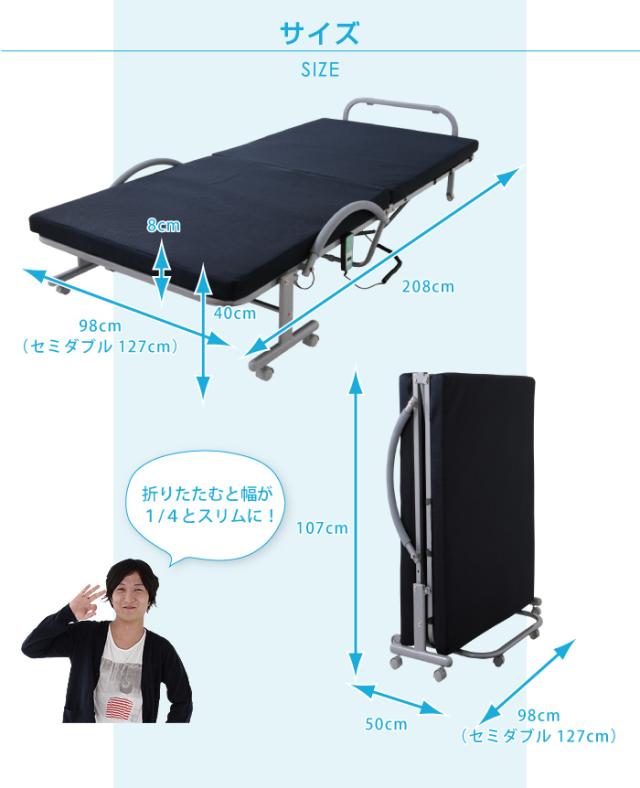 低反発 メッシュ仕様 電動 リクライニングベッド シングル ベッド