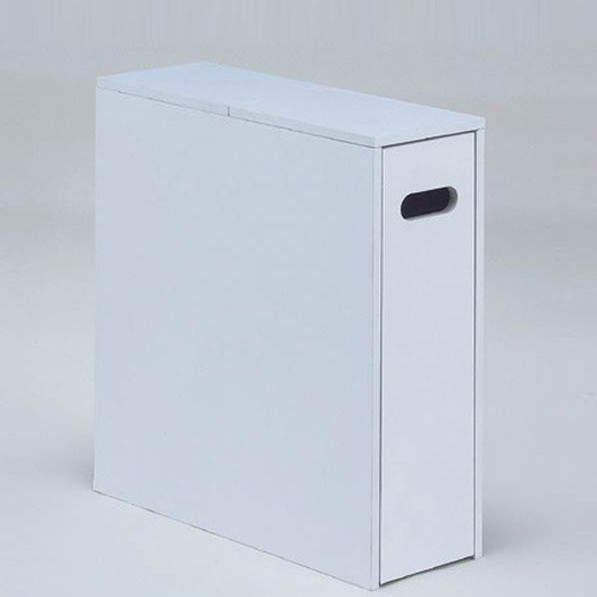 NEW薄型スライドトイレラック おしゃれ 収納棚 トイレ収納 トイレットペーパー ストッカー ケース(代引不可)【送料無料】の通販は 9,982円