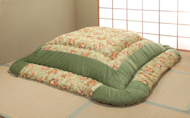 日本製 こたつ掛布団 205×315cm ベロアパッチ 光沢 手触り ベロア