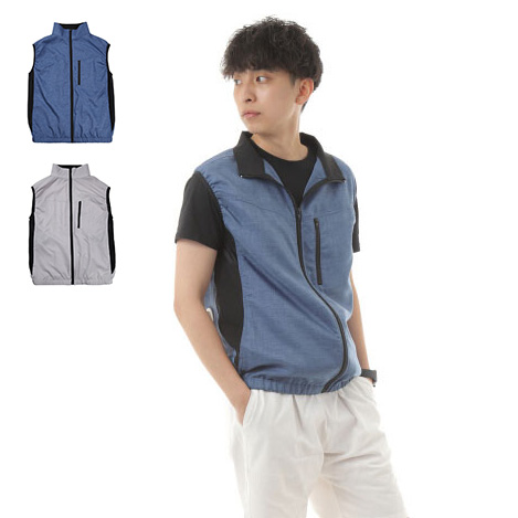 涼美服 メンズ ファン付きベスト 夏 ファン 脇下 冷却 空調 屋外作業 イベント スポーツ観戦 紳士用 おしゃれ(代引不可)【送料無料】の通販は 7,633円