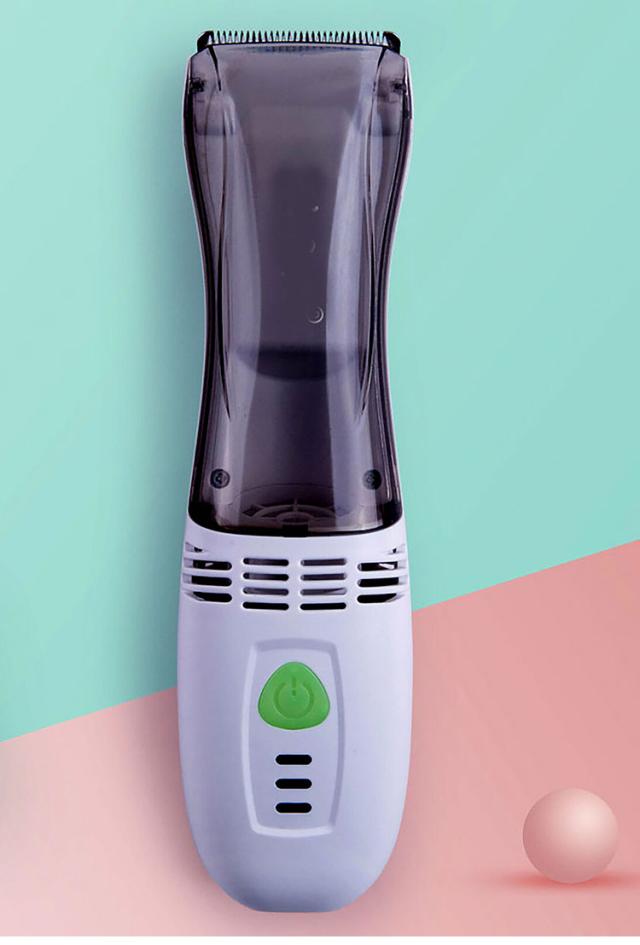 吸引する充電式バリカン 軽量 コードレス セラミック刃 静音設計 吸引機能 ヘッド水洗いOK 散髪 セルフカット ヘアカッター バリカン(代引不可)【送料無料】 吸引する充電式バリカン 軽量 コードレス セラミック刃 静音設計 吸引