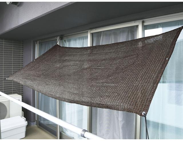 日よけシート 90×180cm サンシェード 簾 目隠し 4枚組 ベランダ テラス 窓際 遮光 日よけ 強風よけ プライバシー(代引不可)【送料無料】_2