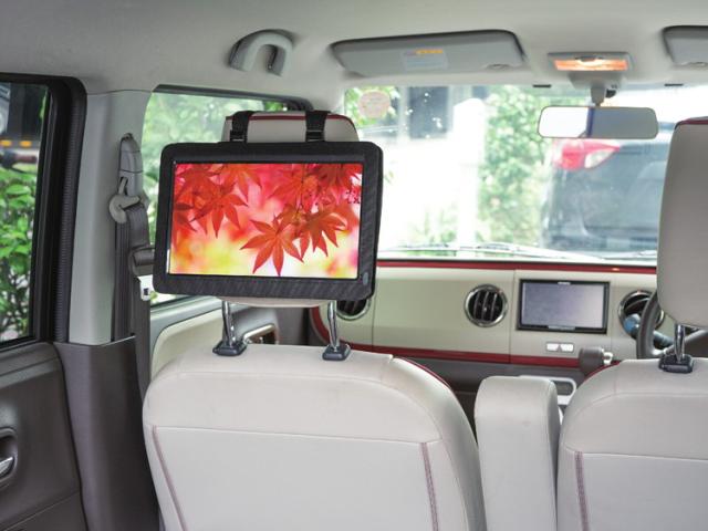 薄型テレビ 高画質 12.1インチ 持ち運び 液晶パネル ポータブル 録画機能付き スタンド 壁掛け ワンセグ フルセグ リビング 寝室 車内 カーナビ キッチン レジャー(代引不可)【送料無料】_3