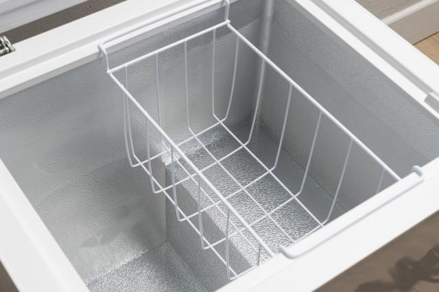 冷凍庫 上開き 大容量 66L 幅55cm フリーザー 省エネ 省スペース 温度