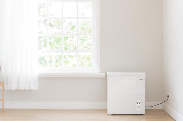 冷凍庫 上開き 大容量 66L 幅55cm フリーザー 省エネ 省スペース 温度