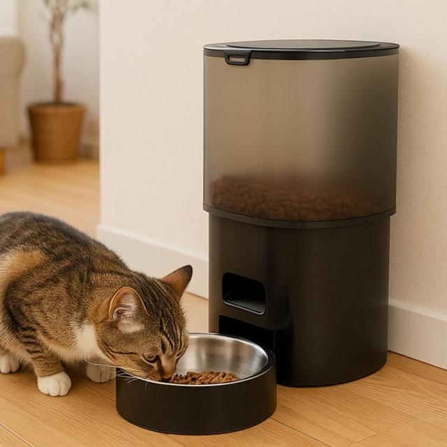 自動えさやり&Wi-Fi給水器2点セット ペット 餌やり スマホ操作 自動 遠隔 リモート 猫 小中型犬 用 1年保証 ペット用品 フード(代引不可)【送料無料】
