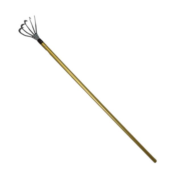 田の草取り 5本爪刃 雑草 除草 日本製 頑丈 耐久性 軽量 田植え 用水路 水田 排水溝 池 沼地 鍛造全鋼刃(代引不可)【送料無料】