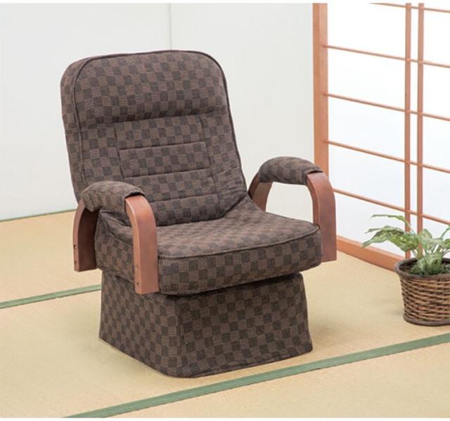 ハイタイプこたつ4点セット こたつテーブル 掛布団 高座椅子2脚 こたつ 正方形 75×75 ダイニング 高さ6段階 コンパクト ダイニングテーブル リビング 和室(代引不可)【送料無料】_5