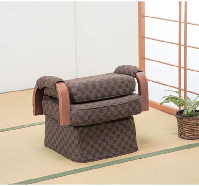 ハイタイプこたつ4点セット こたつテーブル 掛布団 高座椅子2脚 こたつ 正方形 75×75 ダイニング 高さ6段階 コンパクト ダイニングテーブル リビング 和室(代引不可)【送料無料】_6