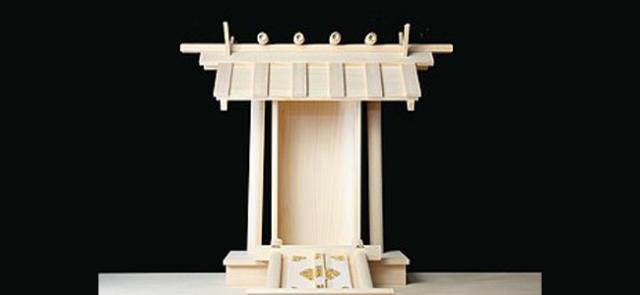 神棚 板葺き一社 【高級神棚】 4993896102469【送料無料】