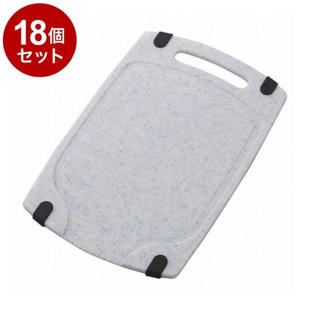 【単品18個セット】 新輝合成 ラバー&スロープまな板 L【送料無料】