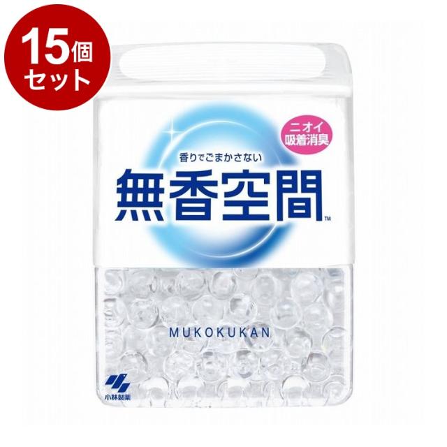 【単品15個セット】 小林製薬 無香空間 無香料 315g【送料無料】