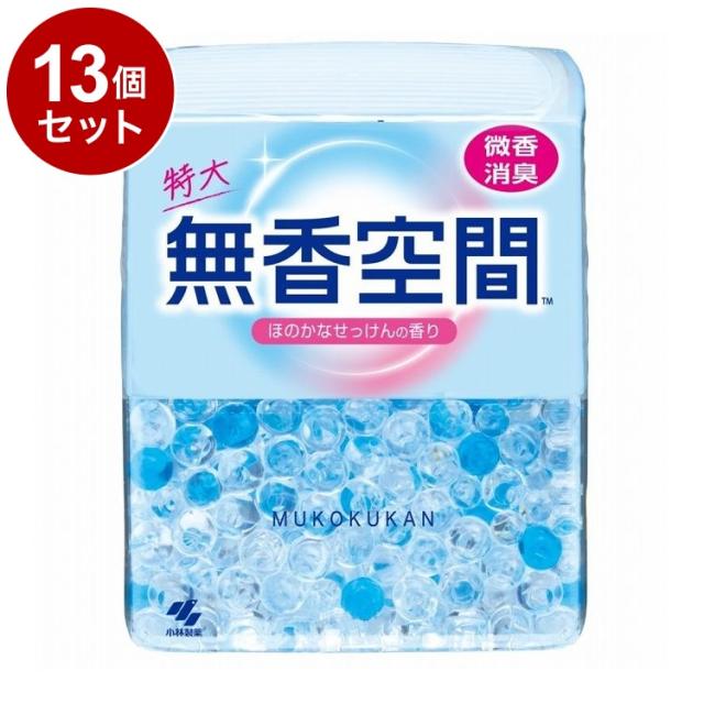【単品13個セット】 小林製薬 無香空間 特大 ほのかなせっけんの香り 630g【送料無料】
