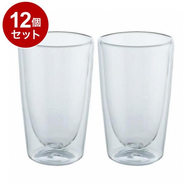 【単品12個セット】 rond ダブルウォール タンブラー 360mL 2個セット 株式会社リビング 二重構造 保温 保冷【送料無料】