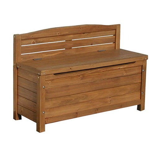 天然木ベンチストッカー ブラウン/ホワイト 木製 椅子 チェア スツール 収納 省スペース 物置(代引不可)【送料無料】の通販は