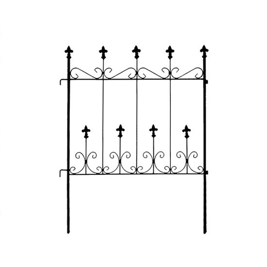 オールドシャトフェンス ミニタイプ 4枚組 アイアン ガーデニング 庭