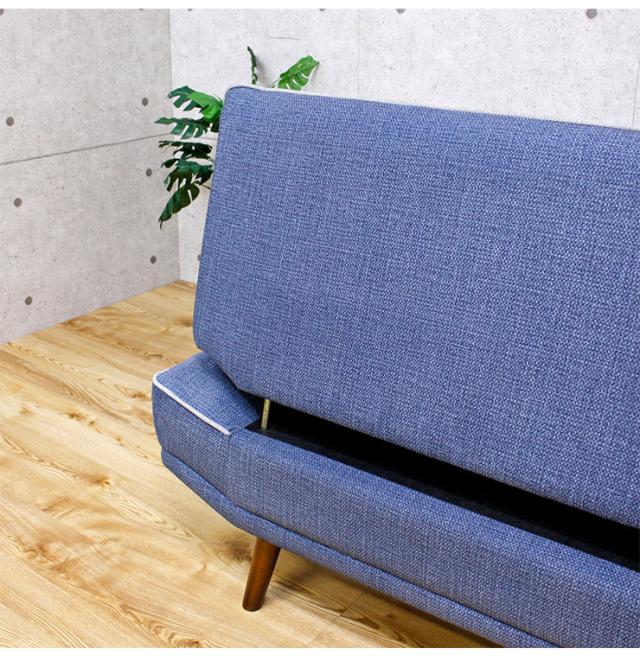 ソファ 2人掛け 幅130cm ペット ブルー グレー グリーン ひっかき傷に強い ロータイプでも使用可能 かわいい おしゃれ(代引不可)【送料無