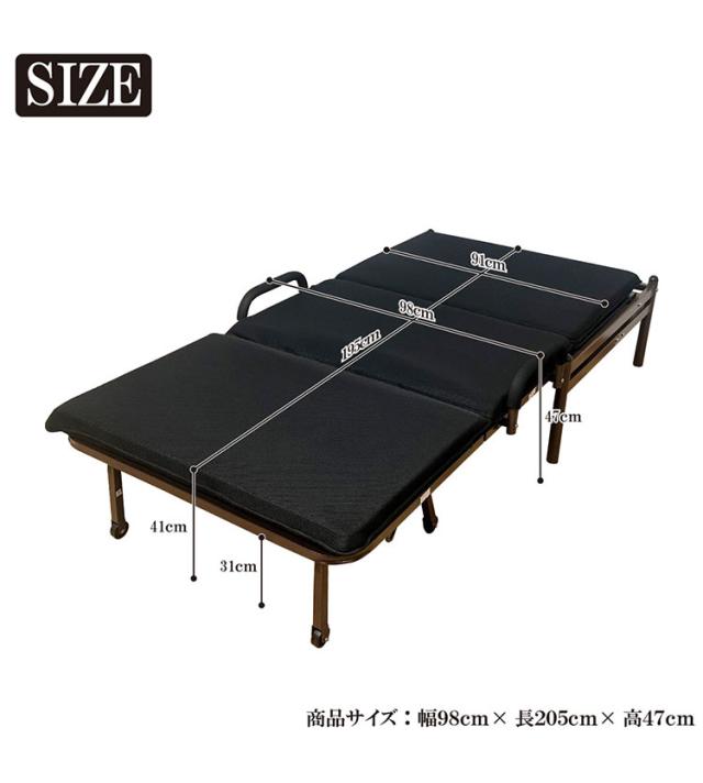 折りたたみベッド 2WAY ソファベッド リクライニング シングル コンパクト 省スペース メッシュ生地 通気性 パイプベッド ストッパー付き スチール ベッド 来客用 新生活 寮 下宿 PB-RMII(代引不可)【送料無料】
