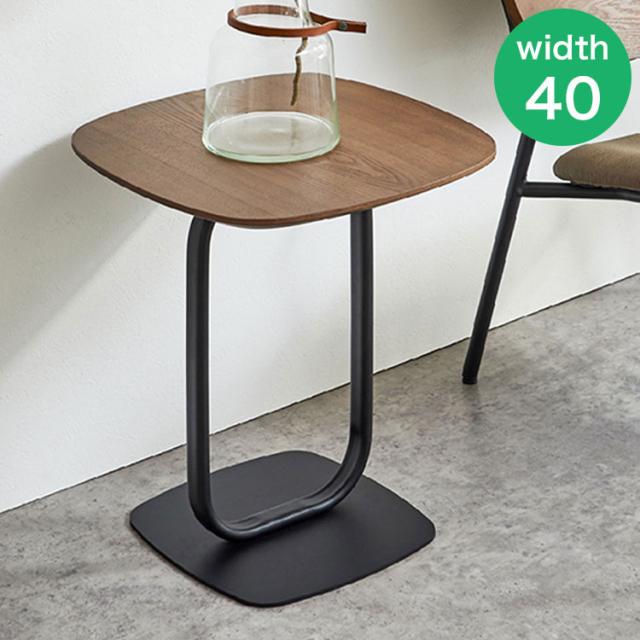 サイドテーブル 幅40cm ソファテーブル スチール脚 ラウンドテーブル 丸テーブル カフェテーブル テーブル 机 リビングテーブル おしゃれ 北欧 モダン ジャパンディ(代引不可)【送料無料】