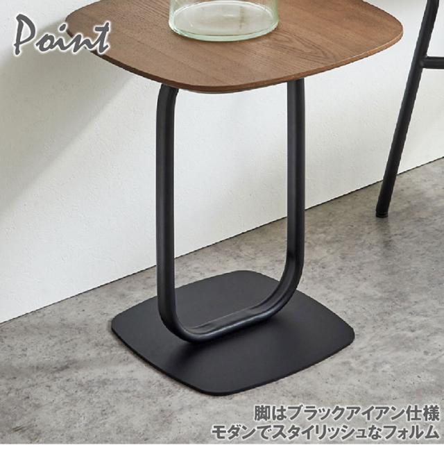 サイドテーブル 幅40cm ソファテーブル スチール脚 ラウンドテーブル 丸テーブル カフェテーブル テーブル 机 リビングテーブル おしゃれ 北欧 モダン ジャパンディ(代引不可)【送料無料】_4