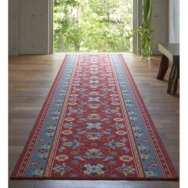 三重織 い草玄関マット 約70×120cm グリーン TSN340450 三重織 い草玄関マット 約70×120cm グリーン TSN340450