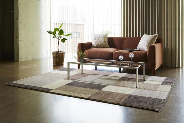 ウィルトンカーペット アーゲンタム 160x230cm ベルギー製 ラグ ラグマット 絨毯 マット 敷物 通年 カーペット 床暖房対応(代引不可)【送_1