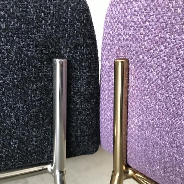 【リンドー】 パーソナルチェア 完成品 リネン スチール リビング ダイニング チェア おしゃれ かわいい 椅子 お父さん椅子(代引不可)【_9