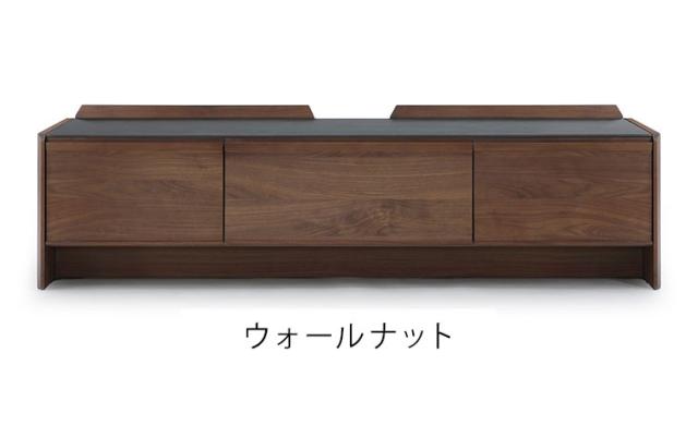 テレビ台 幅185cm セラミック ローボード 完成品 オーク ウォールナット 背面化粧 TVボード リビングボード インテリア リビング ダイニング 一人暮らし ファミリー 家族(代引不可)【送料無料】_3