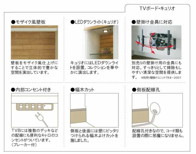 ローボード テレビ台 幅60 奥行42.1 高さ185 完成品 開梱設置無料 UV