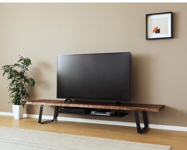 テレビ台 ローボード テレビボード 幅150cm ウォールナット 一枚板風 TV台 リビング家具 収納 シンプル お洒落 おしゃれ オシャレ シギヤマ シギヤマ家具製 大川家具 TV台 TVボード ダイニング(代引不可)【送料無料】_1