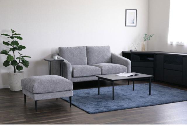 ソファ 2人掛け 3人掛け トップ カウチソファ 収納付き オットマン