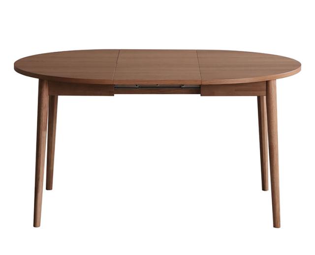 LOVLO ダイニングテーブル 単品 伸長式 テーブル 幅100-140cm リビング 