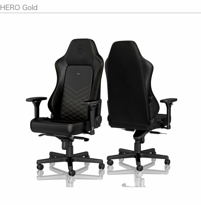 アーキサイト ゲーミングチェア HERO noblechairs ロッキング