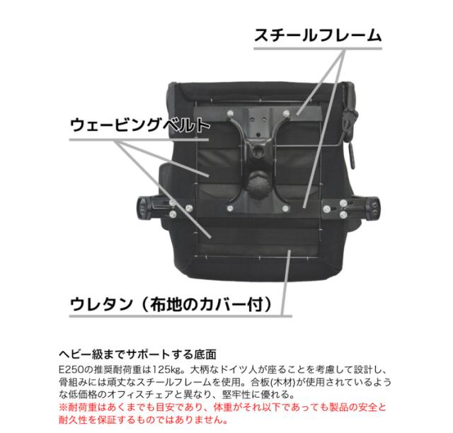 アーキサイト ゲーミングチェア Nitro Concepts E250 ロッキング アームレスト eスポーツ デスクチェア リクライニング NC-E250(代引不可_14