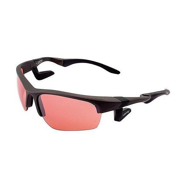AirFly エアフライ ノーズパッドレススポーツサングラス AF-101C-5 シャープレンズ ガンメタリック/ピンクブラウン【送料無料】の通販は