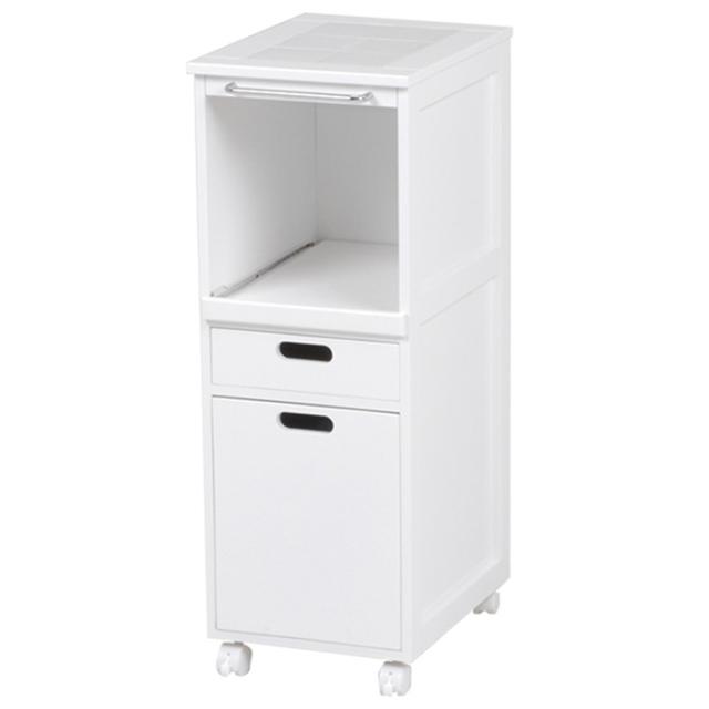 キッチンワゴン MW-6709WH (代引き不可)【送料無料】_3