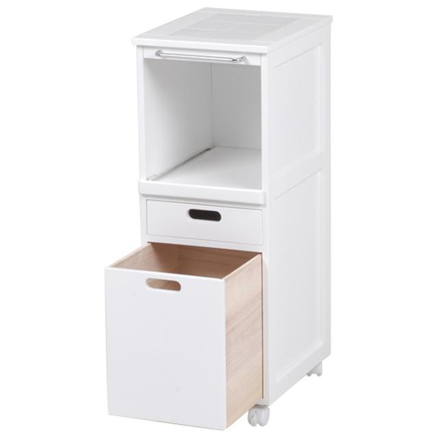 キッチンワゴン MW-6709WH (代引き不可)【送料無料】_5