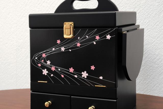 萩原 MUD-6163BK コスメボックス(代引不可)【送料無料】の通販はau PAY