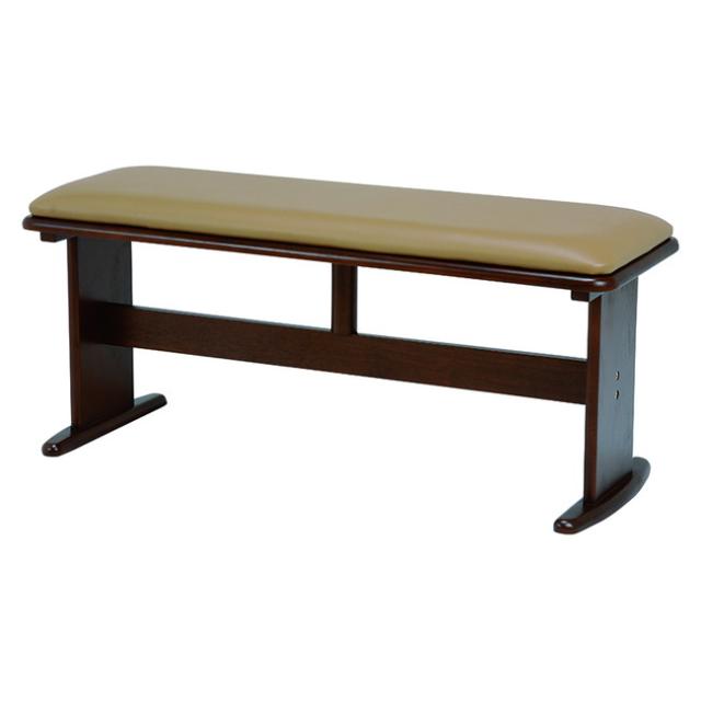 萩原 VB-7935DBR ベンチ(代引不可)【送料無料】の通販は