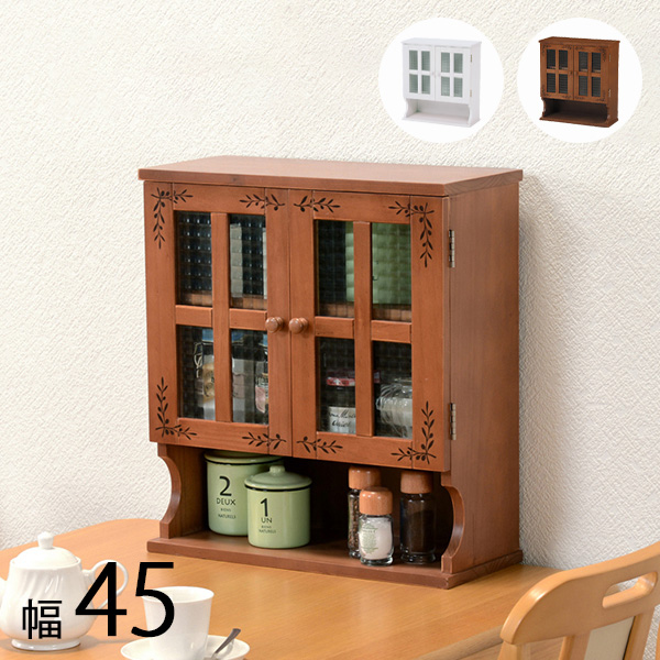 カントリー家具 カウンターシェルフ 調味料 カップ＆ソーサーラック