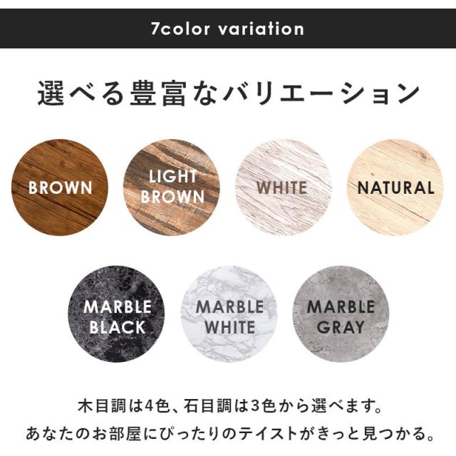 カフェテーブル 大理石調 セラミック柄 正方形 60×60 コーヒーテーブル サイドテーブル モノトーン モダン おしゃれ 白 黒 マーブル調 韓国インテリア(代引不可)【送料無料】_9
