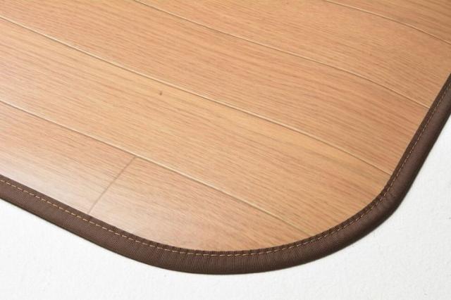 木目調消臭フリーマット ニオクリン 約90×180cm LBE(代引不可)【送料無料】_2