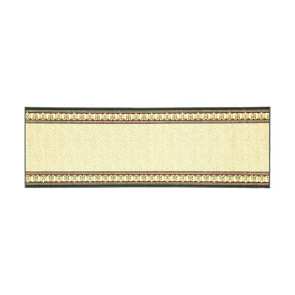 タフトプリント廊下敷き(裏貼り) アイラス 約67×440cm BE(代引不可)【送料無料】
