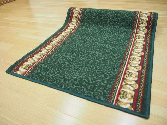 タフトプリント廊下敷き(裏貼り) アイラス 約67×440cm G(代引不可)【送料無料】